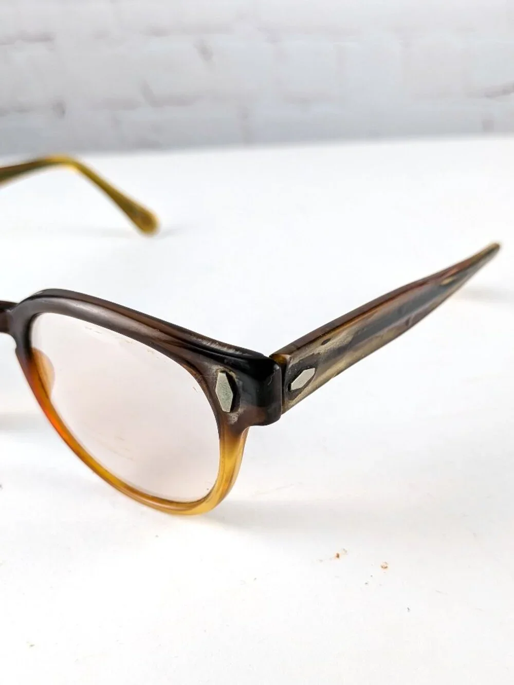 Vintage acetate brown